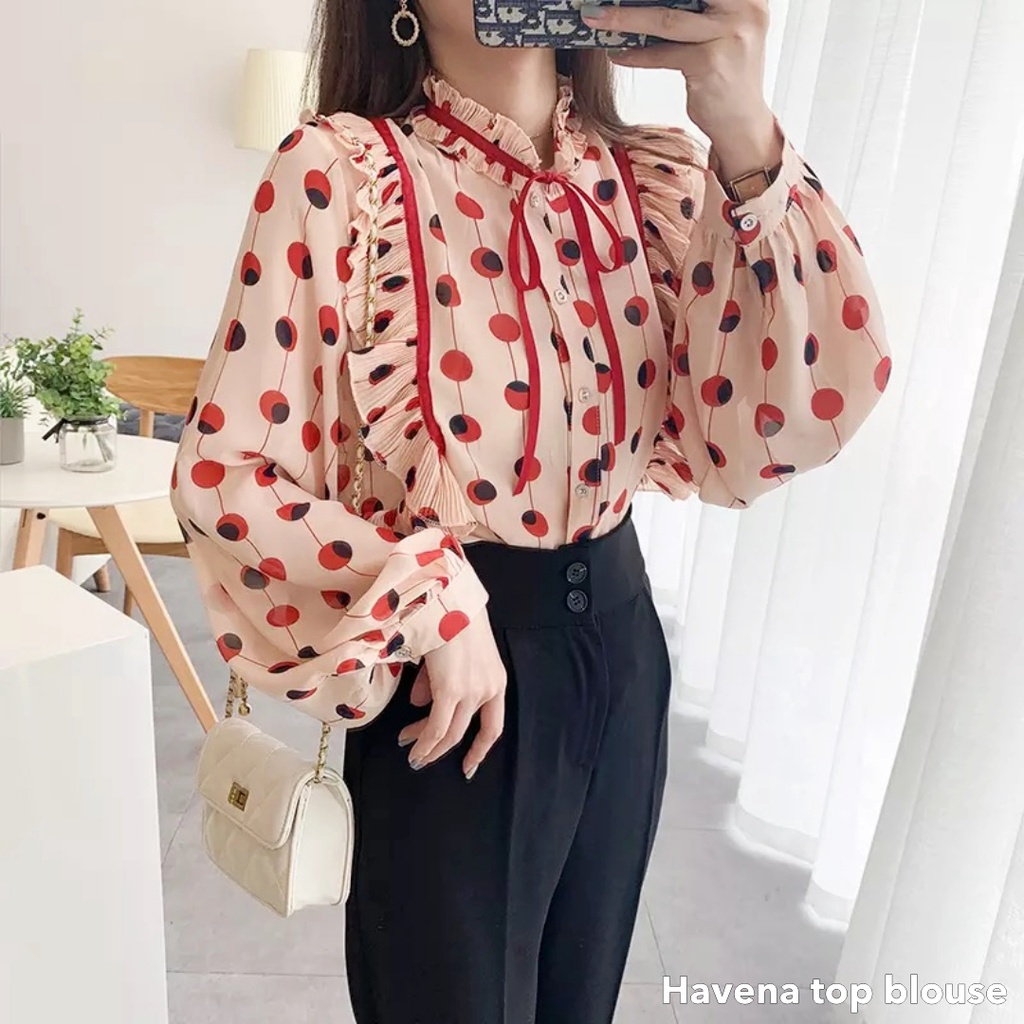 Havena top blouse - Thejanclothes