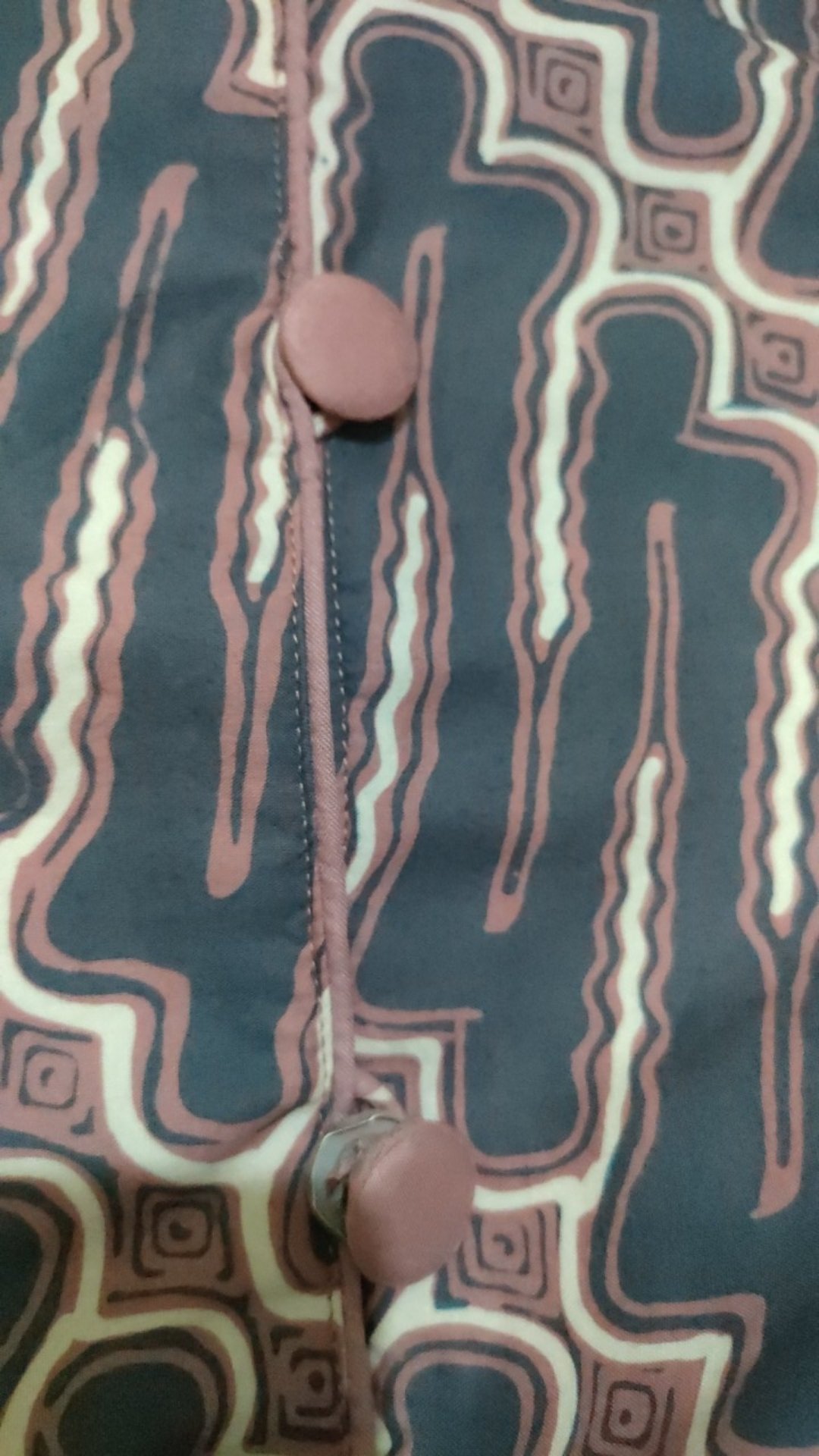 Tunik Sabrina Batik Cap Wanita Atasan Tunik Modern Lengan Panjang Baju Seragam Kantor Premium