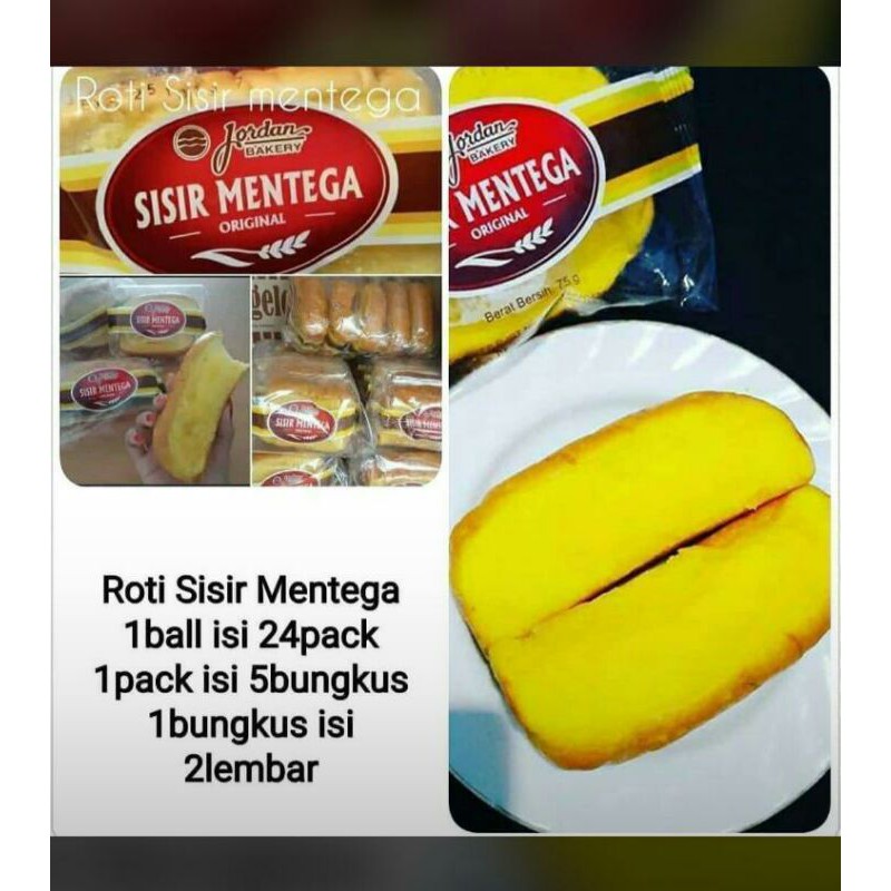 

roti sisir 1pak isi 5pc