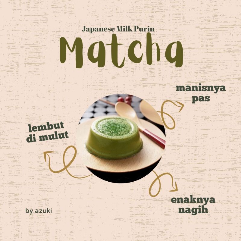 

MATCHA PUDING