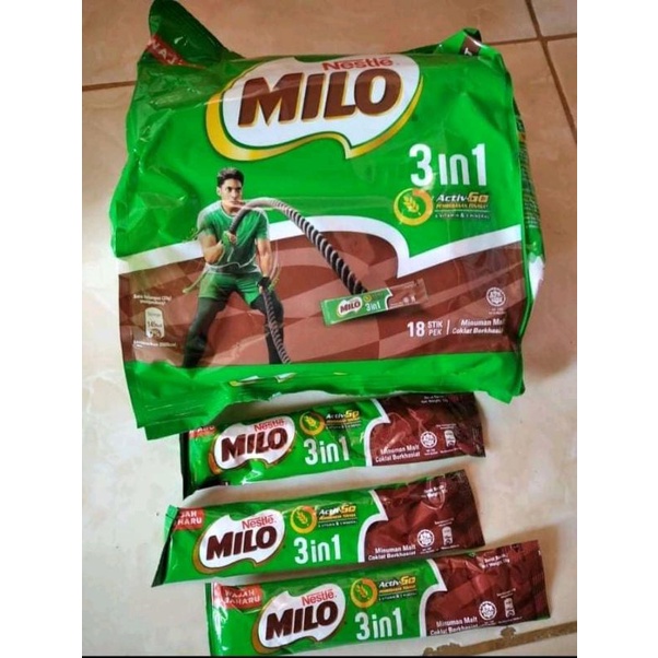 

Milo Stick 3in1 Malaysia Isi 1 Sachet