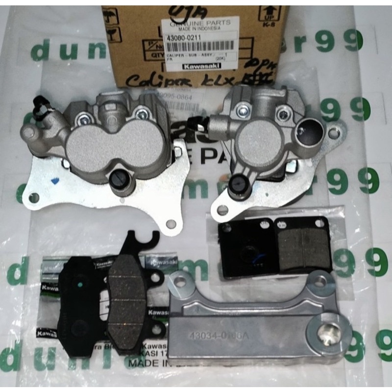 KALIPER DEPAN BELAKANG KEPALA BABI DEPAN BELAKANG KLX150 KLX 150 DTRACKER READY