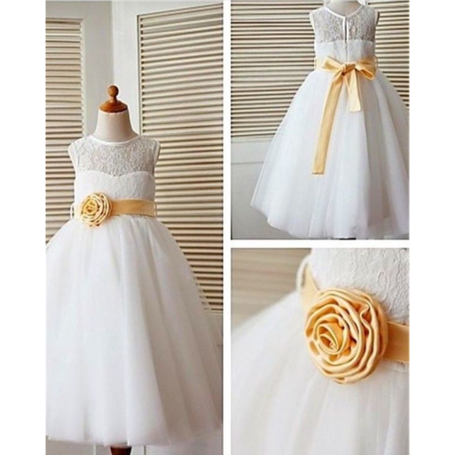 gaun pesta anak tile