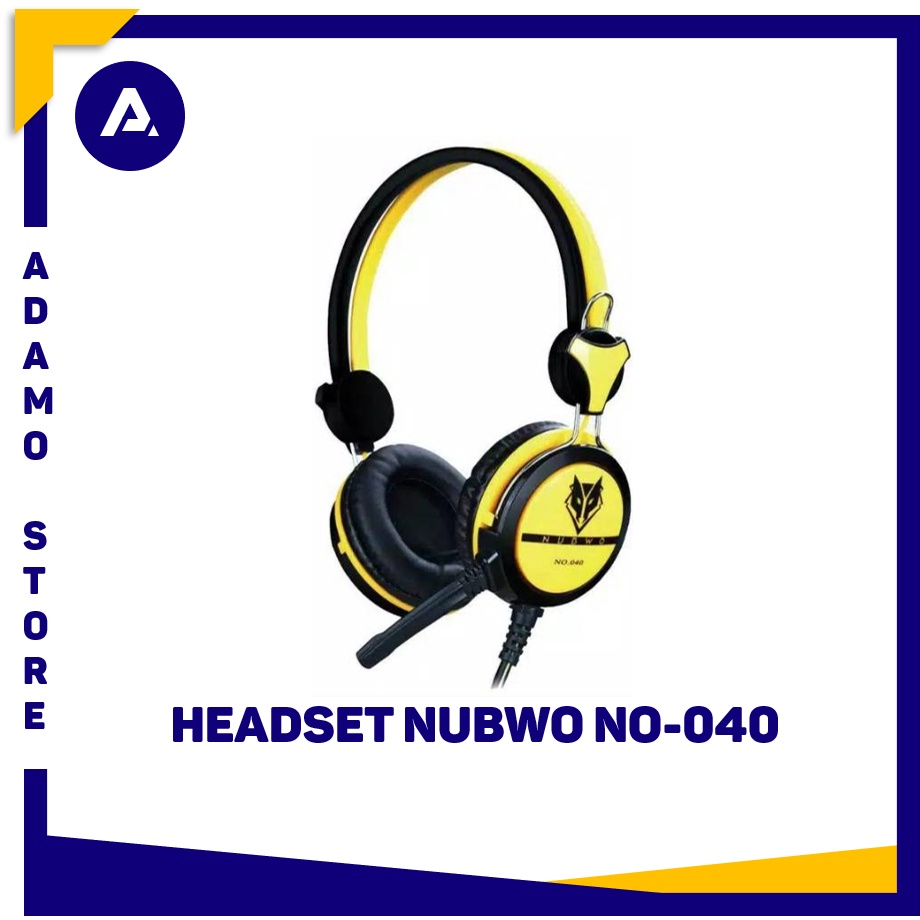 Headset Nubwo No 040 Sport Stereo Gaming Headphone