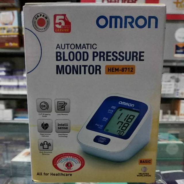 Ready stok Tensi Digital Omron HEM-8712 / Omron 8712 / Tensi Omron 8712 / Tensi Digital Omron