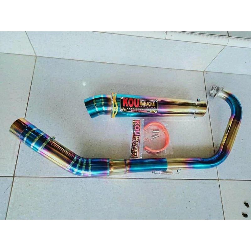 Knalpot KOU MAHACHAI BLUEMOON VIXION OLD NEW SATRIA FU KARBU