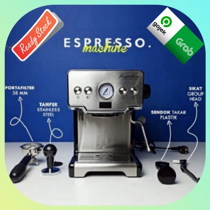 ☑Terbaru Mesin Kopi FCM3605 FCM 3605 Espresso Machine Ferratti Ferro TS