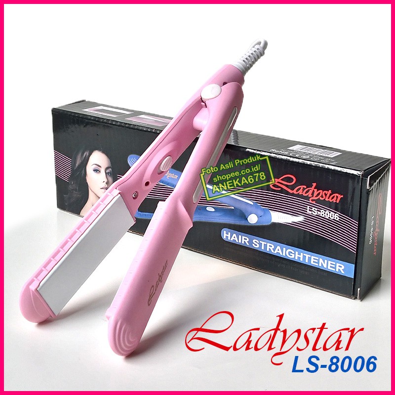 LADYSTAR LS 8006 LURUS ALAT CATOK RAMBUT CATOKAN MINI TRAVEL LS8006