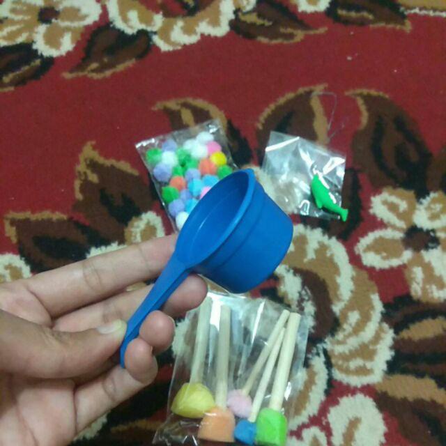 Isi 5 Gayung Mini Waterbeads / Mini Scoop / Gayung Montessori
