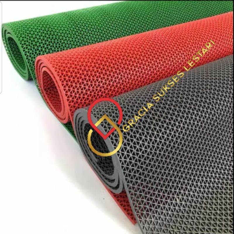 Keset Karpet Anti Slip PVC 90 x 120 Jaring