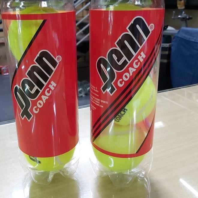 Terbaik  Bola Tenis Penn Coach isi 3 Original tenis lapangan .. .. ..