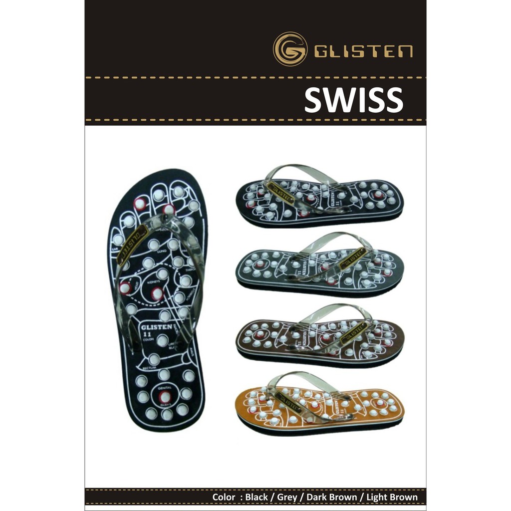 SANDAL GLISTEN SWISS SANDAL