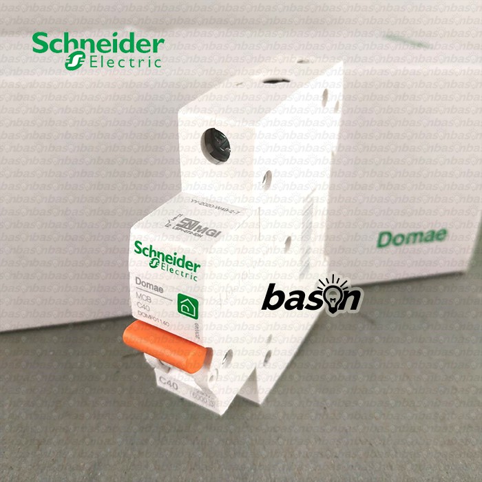 SCHNEIDER MCB Domae 1Phase 40A - circuit breaker / pemutus sikrit