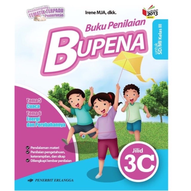 Buku Penilaian Bupena kelas 3C SD MI