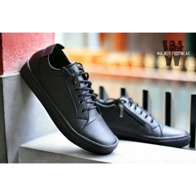 WALKER FOOTWEAR - PRIDE 1 | Sepatu Pria Zipper Resleting Original  Casually Alas Kaki