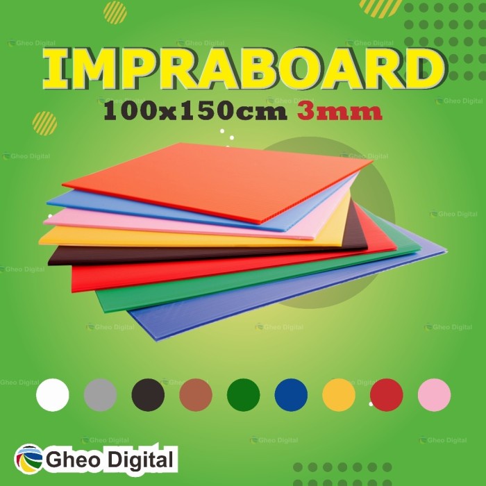 

(DISKON TERMURAH) IMPRABOARD 150x100cm 3mm | INFRABOARD 150x100cm 3mm Jual Satuan