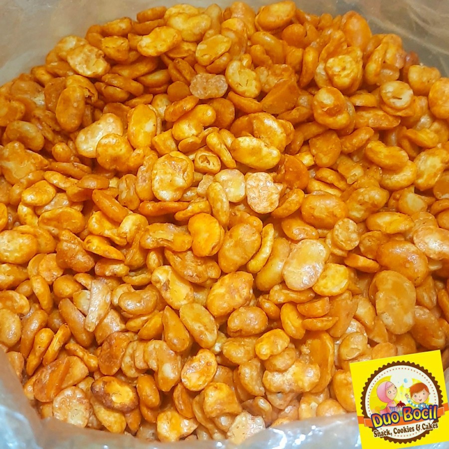 

Kacang Koro Kupas Balado 250 Gram - Duo Bocil Snack