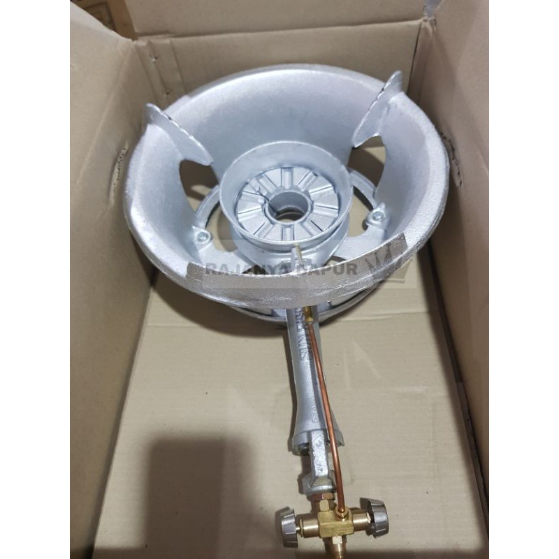 Kompor 1 tungku cor sunrise SR 5e sl manual kran sirip -kompor jos sun rise 5E - 5B mawar