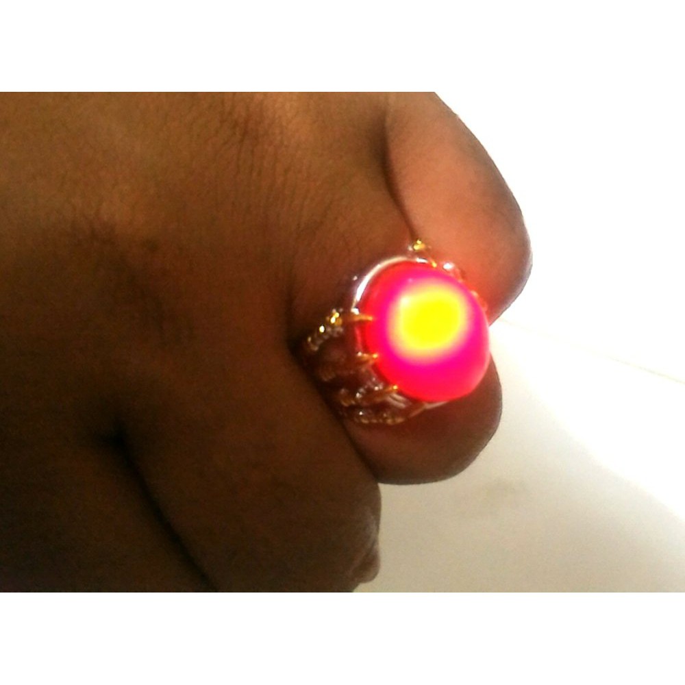 ASLI Batu Gimmick Sulap Merah Delima Bisa Nyala Bonus Ring
