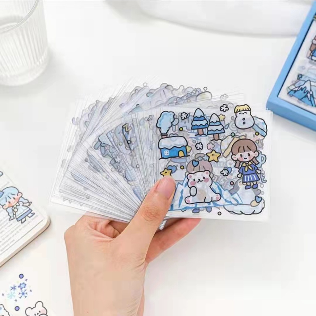

PART 4 STIKER TUMBLR AESTHETIC Sticker Scrapbook Kartun PET PVC Lucu Murah Anti Air