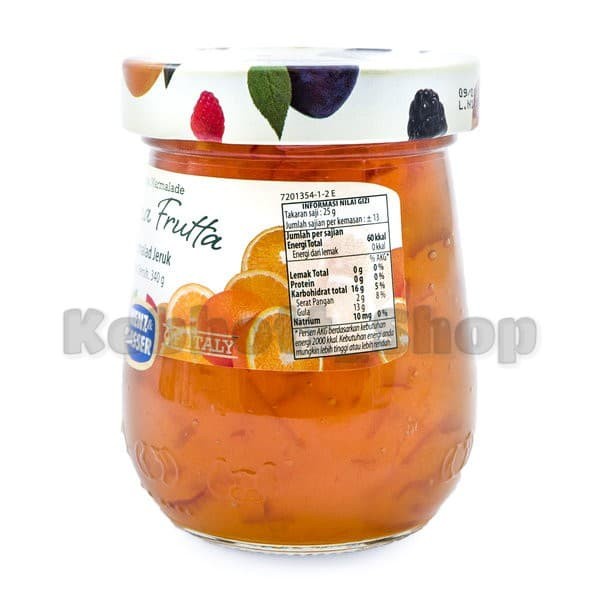 

Prima Frutta Orange Marmalade Jam 340gr Selai Buah Jeruk Marmalad