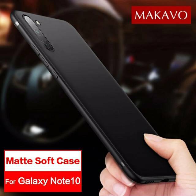 Baby Skin Case Samsung Galaxy Note 10 / Note 10 Plus / Note 10 Lite Black Ultra Slim Back Cover