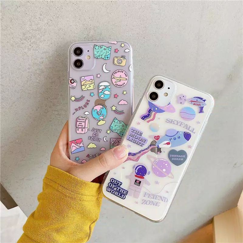 

(BACA DESKRIPSI) OPEN PO SOFTCASE MOTIF DOODLE LUCU