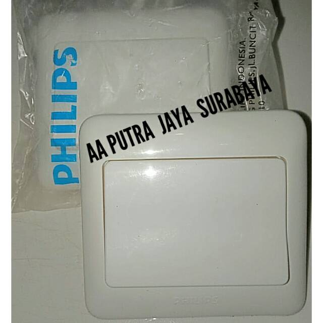 Saklar tunggal IB/skakel engkel Tanam philips