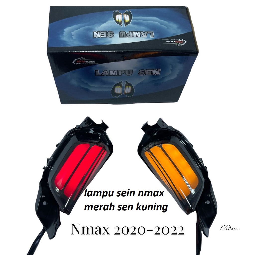 sein nmax new 2020-2022 lampu sen nmax new led (akai) sen nmax new harga sepasang