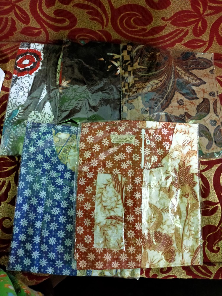 Bswart Batik Hrb026 Kenongo Hem Pendek Padi Pekalongan M L Xl Batik Pria Murah Modern