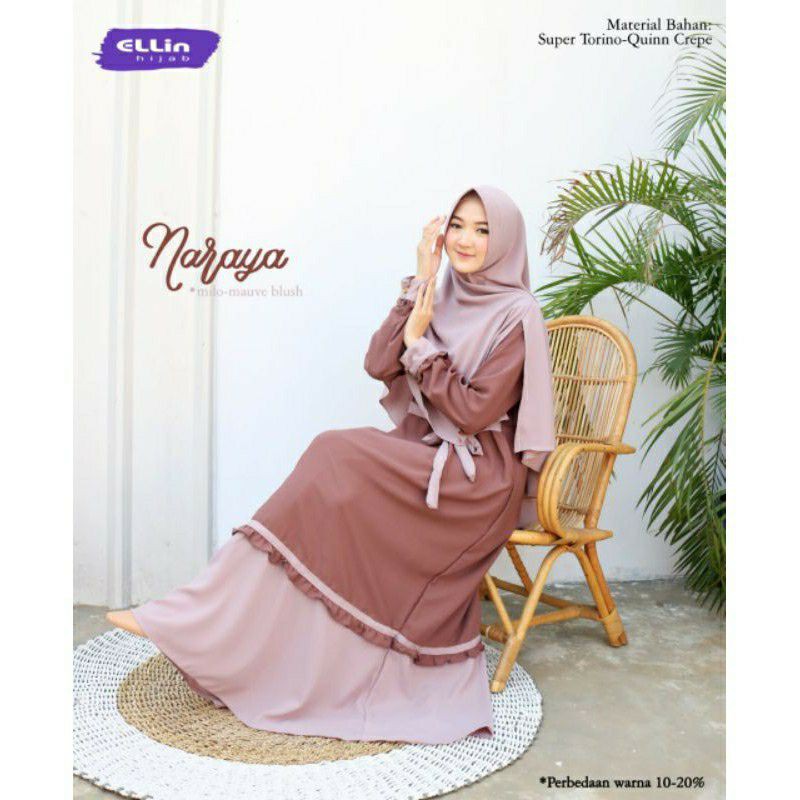 (BAYAR DITEMPAT) NARAYA gamis | Gamis saja