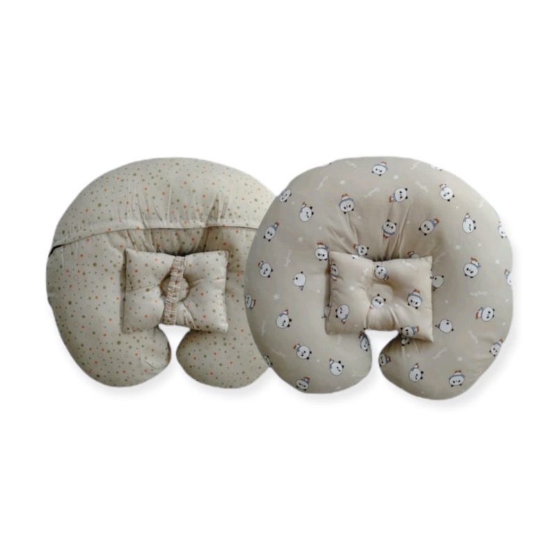 Chugbog bantal menyusui + bantal tangan bamboo series CBB1005