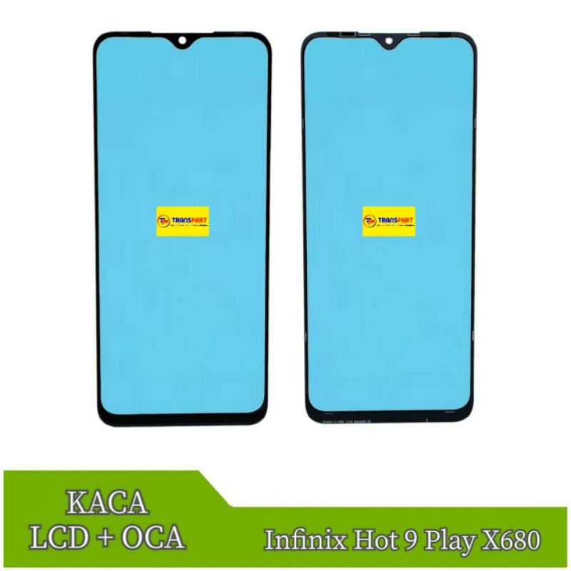 Kaca Lcd + Oca Infinix Hot 9 Play X680