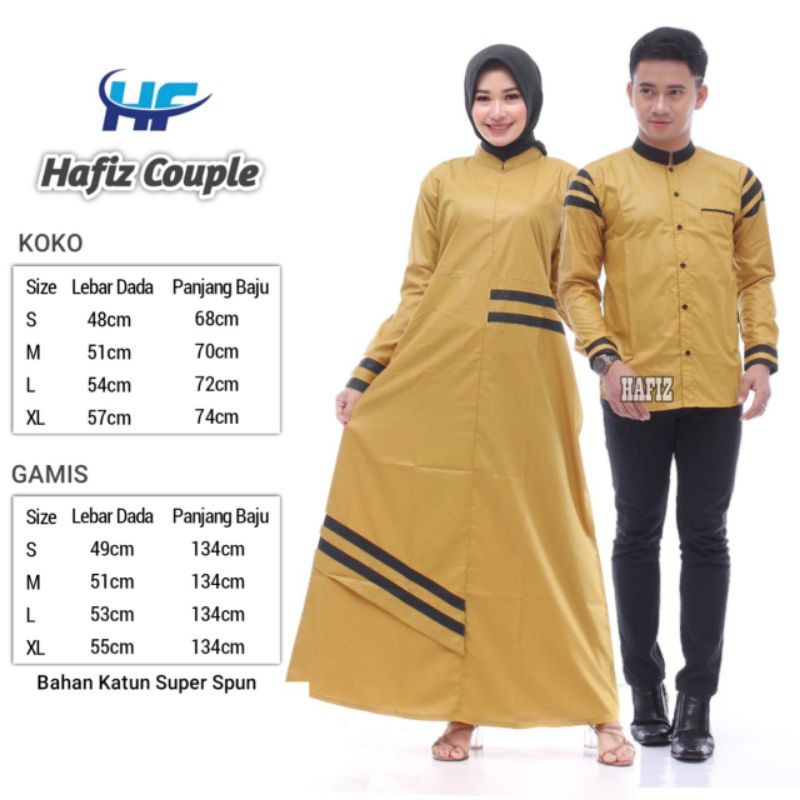GAMIS COUPLE TERBARU HAFIZ GALERI KANG SANTRI CUOPLE DEWASA