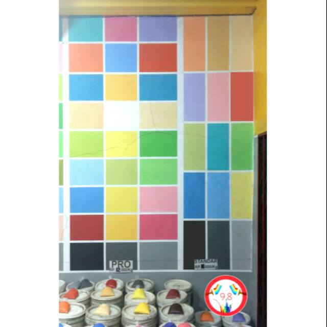 Cat Tembok Kiloan Standar Dalam Ruangan Interior Indoor Shopee Indonesia