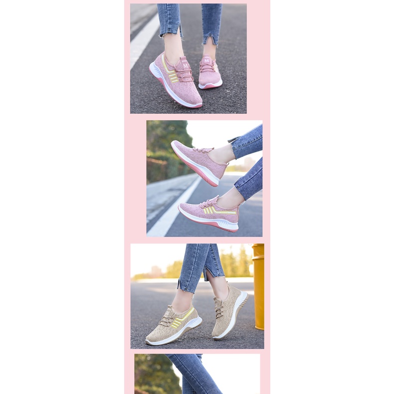 GISF Camille Sepatu Sneakers Import Fashion Wanita Korea 2022 - Real Pic