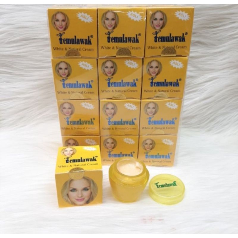 (LUSINAN) CREAM TEMULAWAK SUPER // CREAM TEMULAWAK GENTONG ORIGINAL