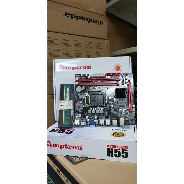 paketan main board dan intel core i3 dan ram 4gb