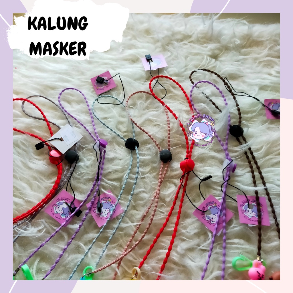 Kalung Masker BT21 Hijab