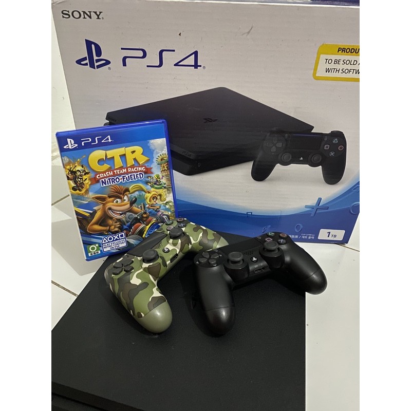 Ps4 Seken Super Mulus Free Stik 1 + Kaset CTR