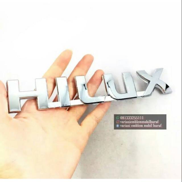 Emblem logo HILUX toyota