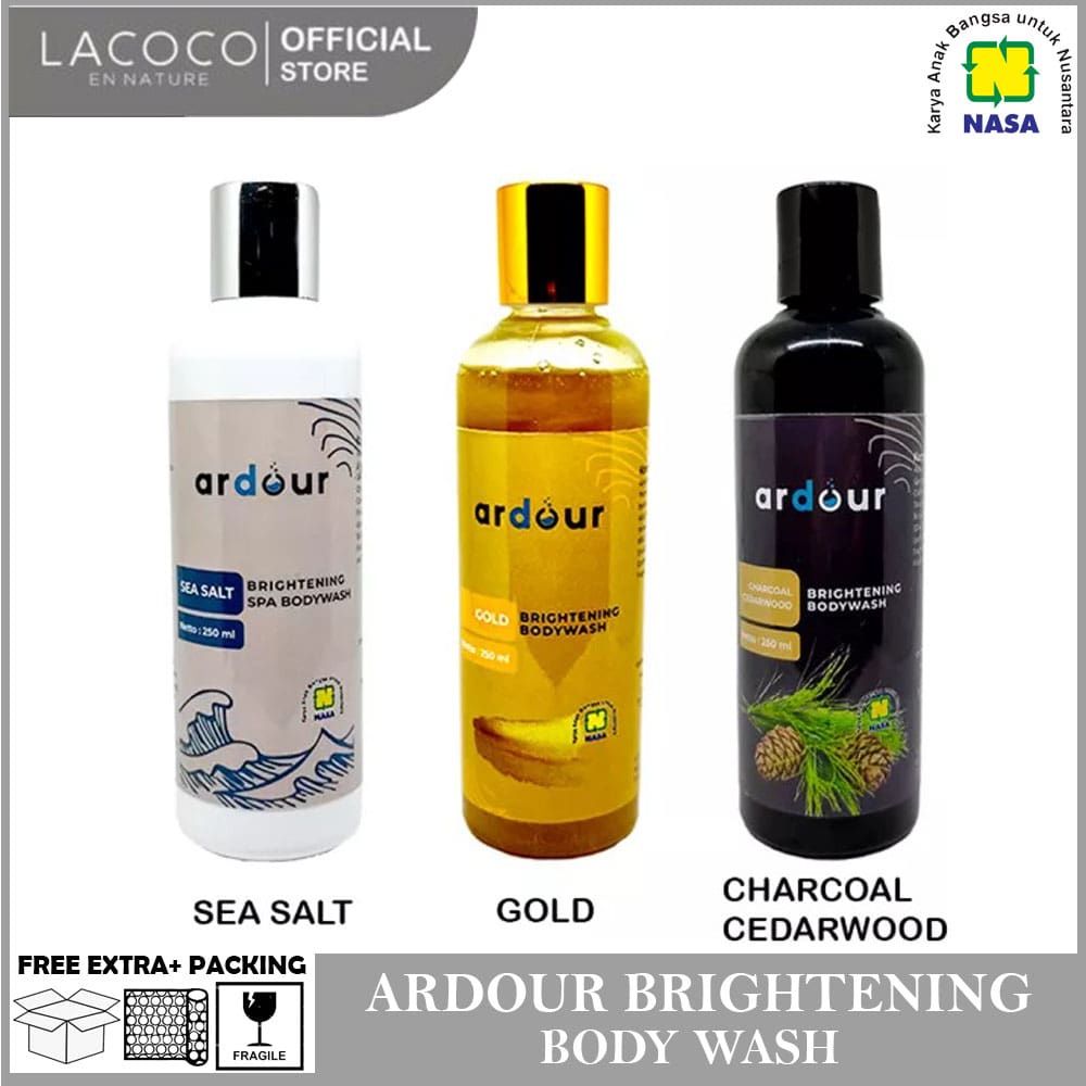 SABUN MANDI - ARDOUR GOLD BRIGTHENING BODYWASH - SABUN CAIR - BODY WASH - SABUN MANDI PEMUTIH BADAN 