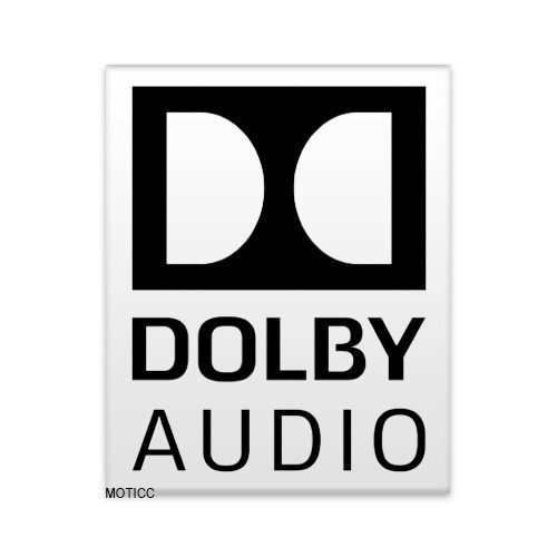 Sticker Emblem Dolby Audio Stiker Hi Res Hifi