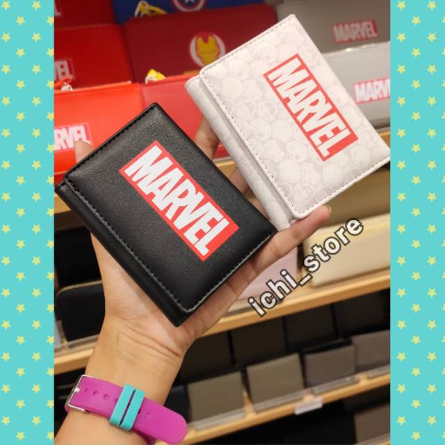 Dompet Marvel X Miniso | Dompet Lipat Marvel x Miniso | Dompet Lipat Pria