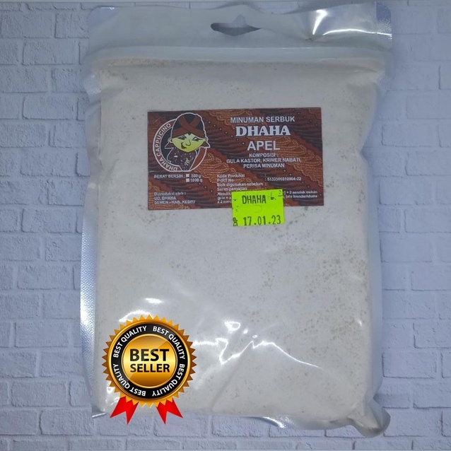

Bubuk minuman Rasa Apel DHAHA 500 gr / DHAHA Powder drink/ bubuk minuman rasa 500 gr