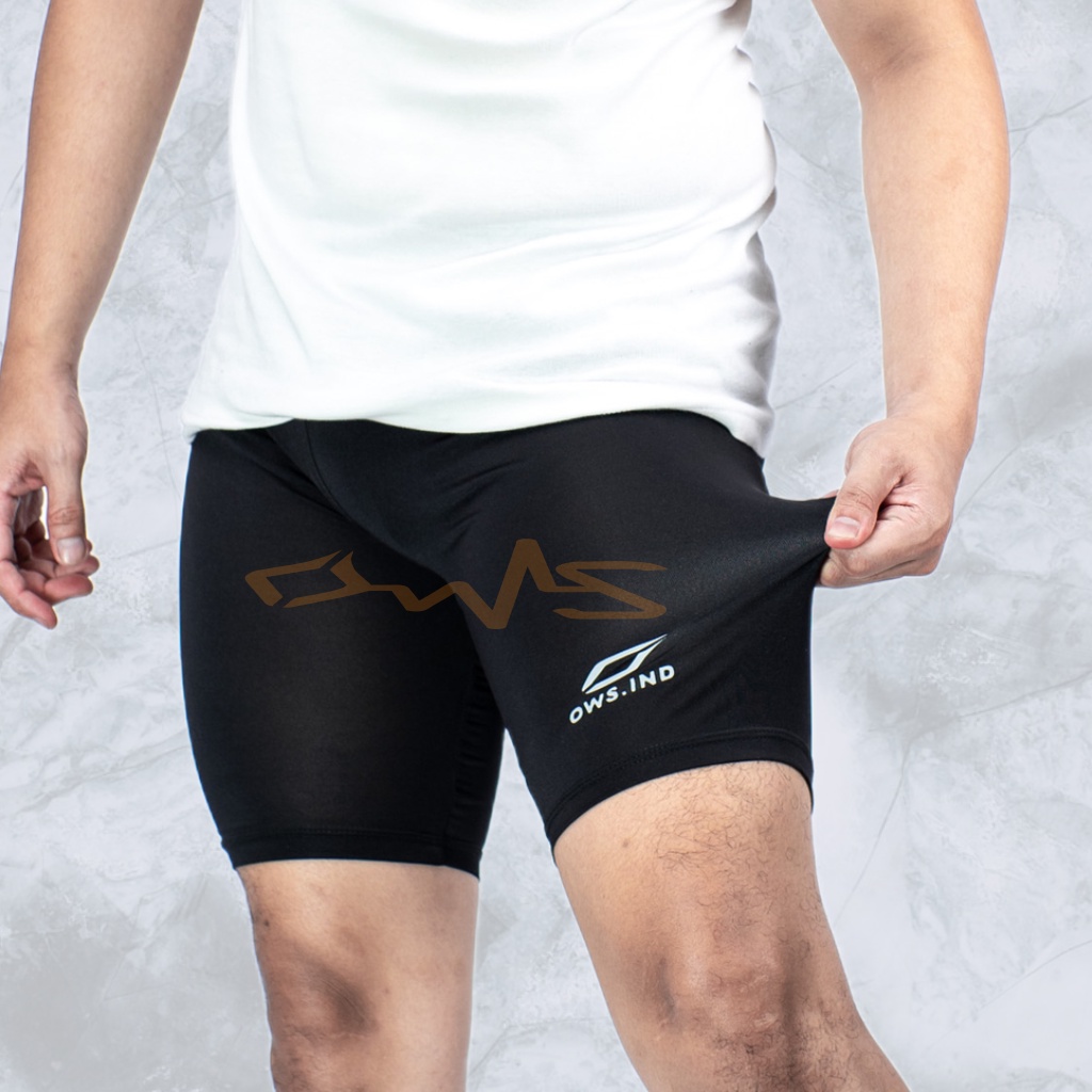 Baselayer Legging Olahraga Lembut Elastis