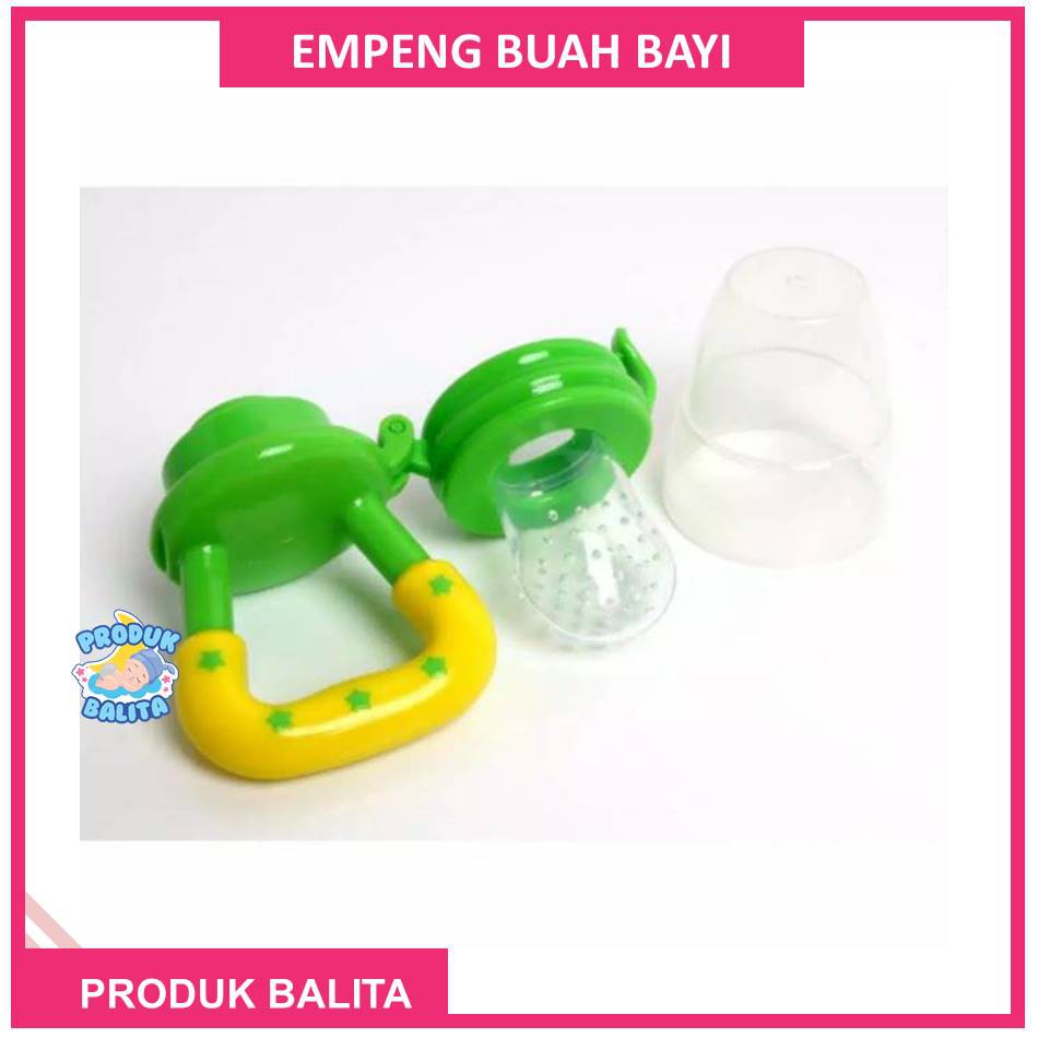 Dot Empeng Buah  Bayi Baby Fruit Feeder Rattle Teether Kompeng Pacifier Gigitan Bayi