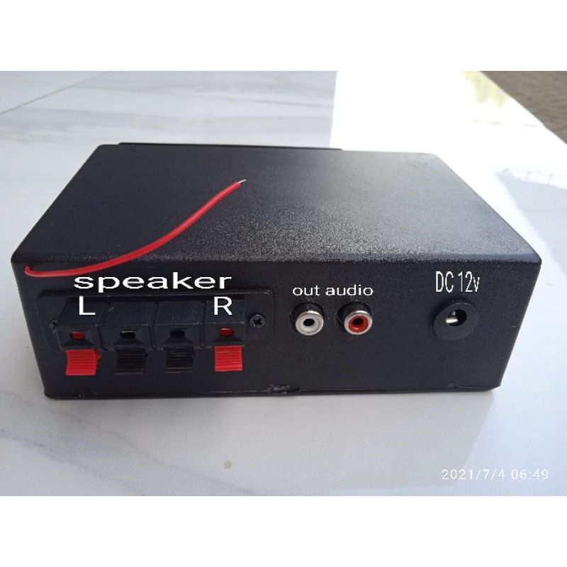 AMPLI 12V BLUETOOTH BISA KARAOKE