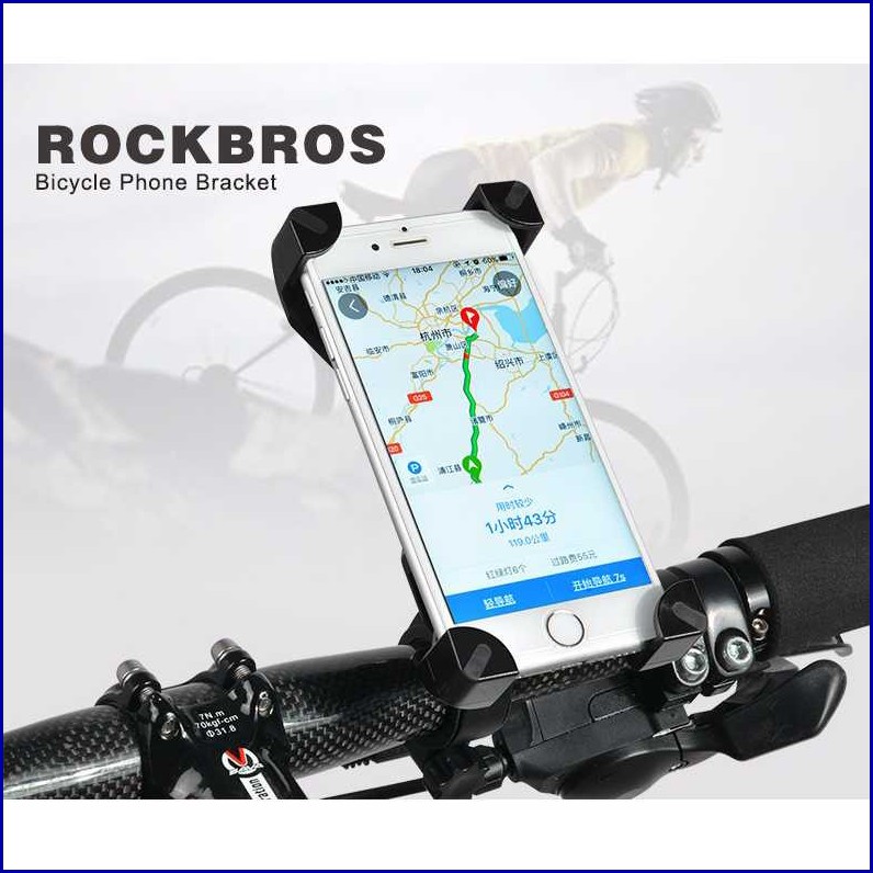 Holder Sepeda Smartphone 360 Derajat - Rockbros