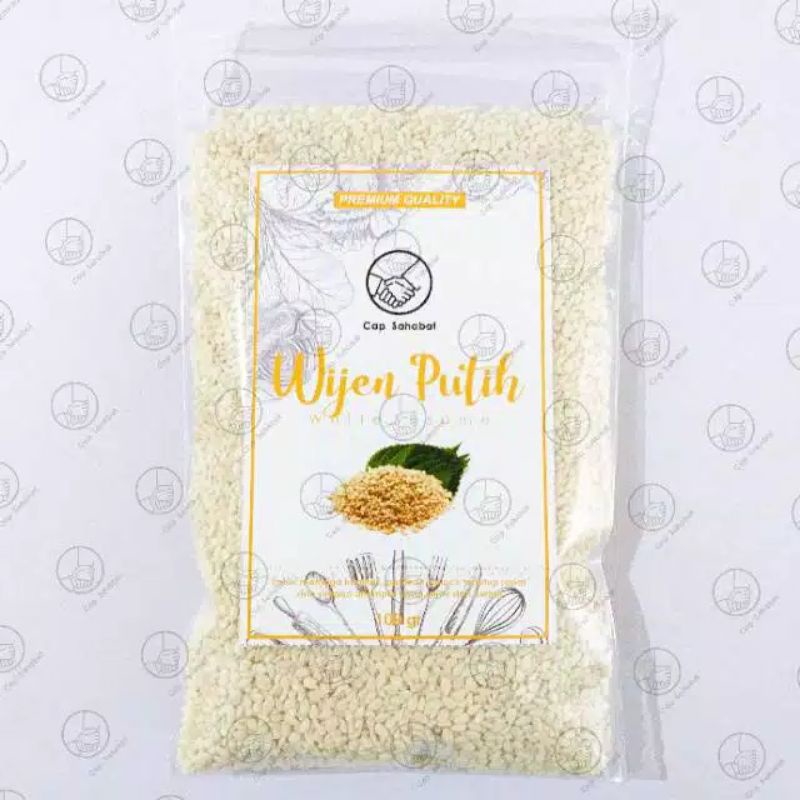 

250 gr Wijen Putih / White Sesame / Rempah / JSR 100% PREMIUM QUALITY